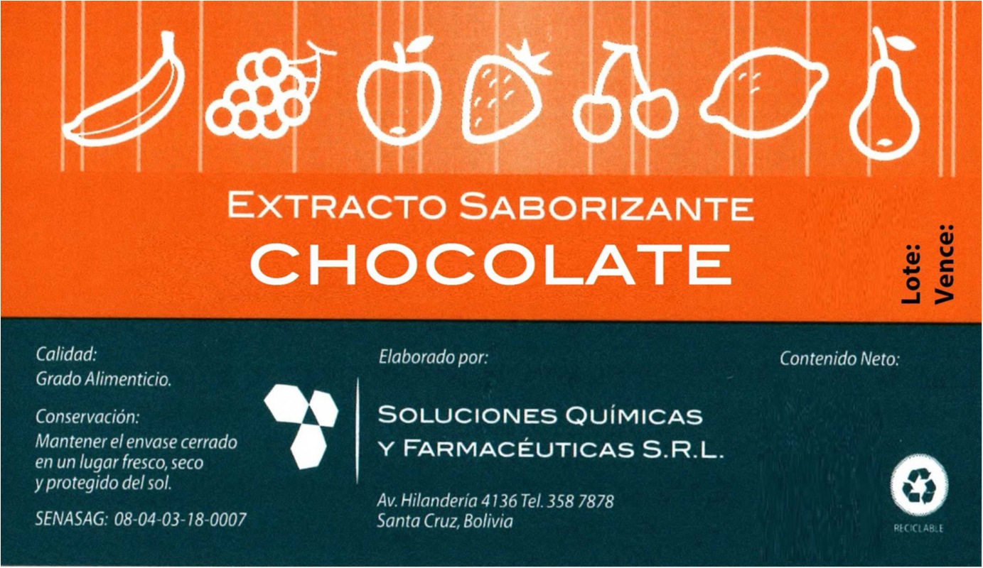 EXTRACTO SABORIZANTE CHOCOLATE